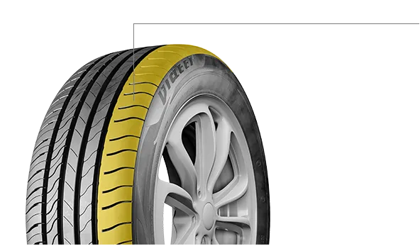 Асиметричный рисунок протектора  Асиметричный рисунок протектора